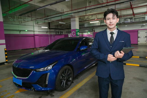 汽车销售商务男性图片(汽车销售帅哥)